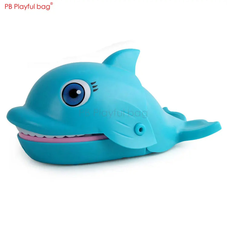 Playful bag Hand biting shark toy Bite hand Dolphin Catapult pirate barrel Funny Children toys Novelty Christmas gifts AA75 - LUDICTOYS