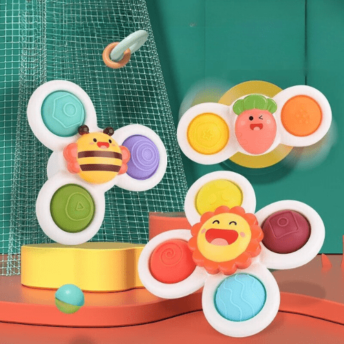 Spinner Tourni-Ludique™ | Spinner pour enfant/ 3 Pièces - LUDICTOYS