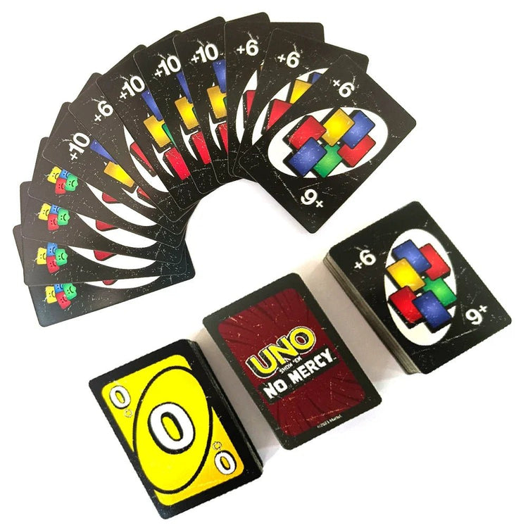 UNO NO MERCY | UNOLUDIC™ NOUVEAU JEU DE CARTES UNO - LUDICTOYS