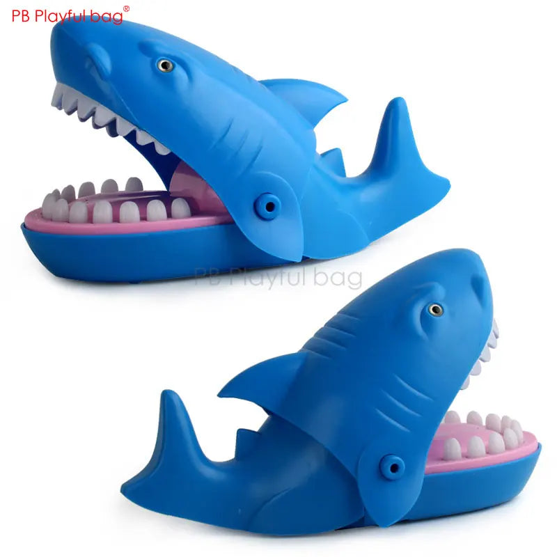 Playful bag Hand biting shark toy Bite hand Dolphin Catapult pirate barrel Funny Children toys  Novelty Christmas gifts AA75 - LUDICTOYS