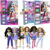 Original GLO UP Girls Fashion Doll Kawaii 10-Inch Action Figure Surprises Dolls Color-Changing Nail Play Girl Birthday Gift Doll - LUDICTOYS