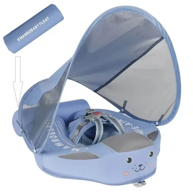 Bouée bébé sécurisée pour piscine – Design ergonomique avec poignées antidérapantes. Idéale pour l’éveil aquatique des tout-petits en toute sécurité.
