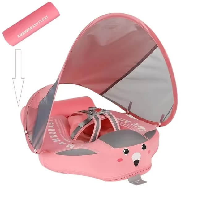 Bouée bébé sécurisée pour piscine – Design ergonomique avec poignées antidérapantes. Idéale pour l’éveil aquatique des tout-petits en toute sécurité.