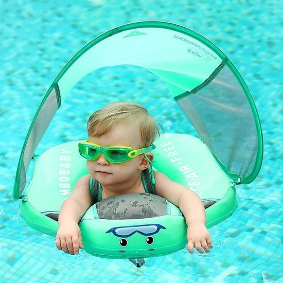 Bouée bébé sécurisée pour piscine – Design ergonomique avec poignées antidérapantes. Idéale pour l’éveil aquatique des tout-petits en toute sécurité.