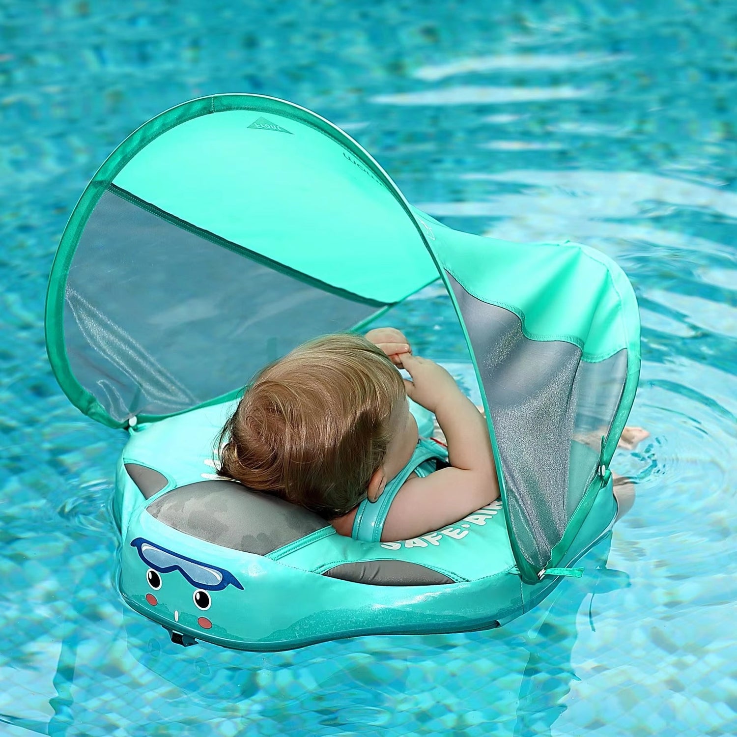 Bouée bébé sécurisée pour piscine – Design ergonomique avec poignées antidérapantes. Idéale pour l’éveil aquatique des tout-petits en toute sécurité.