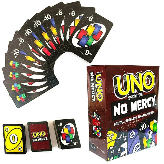 UNO NO MERCY | UNOLUDIC™ NOUVEAU JEU DE CARTES UNO - LUDICTOYS