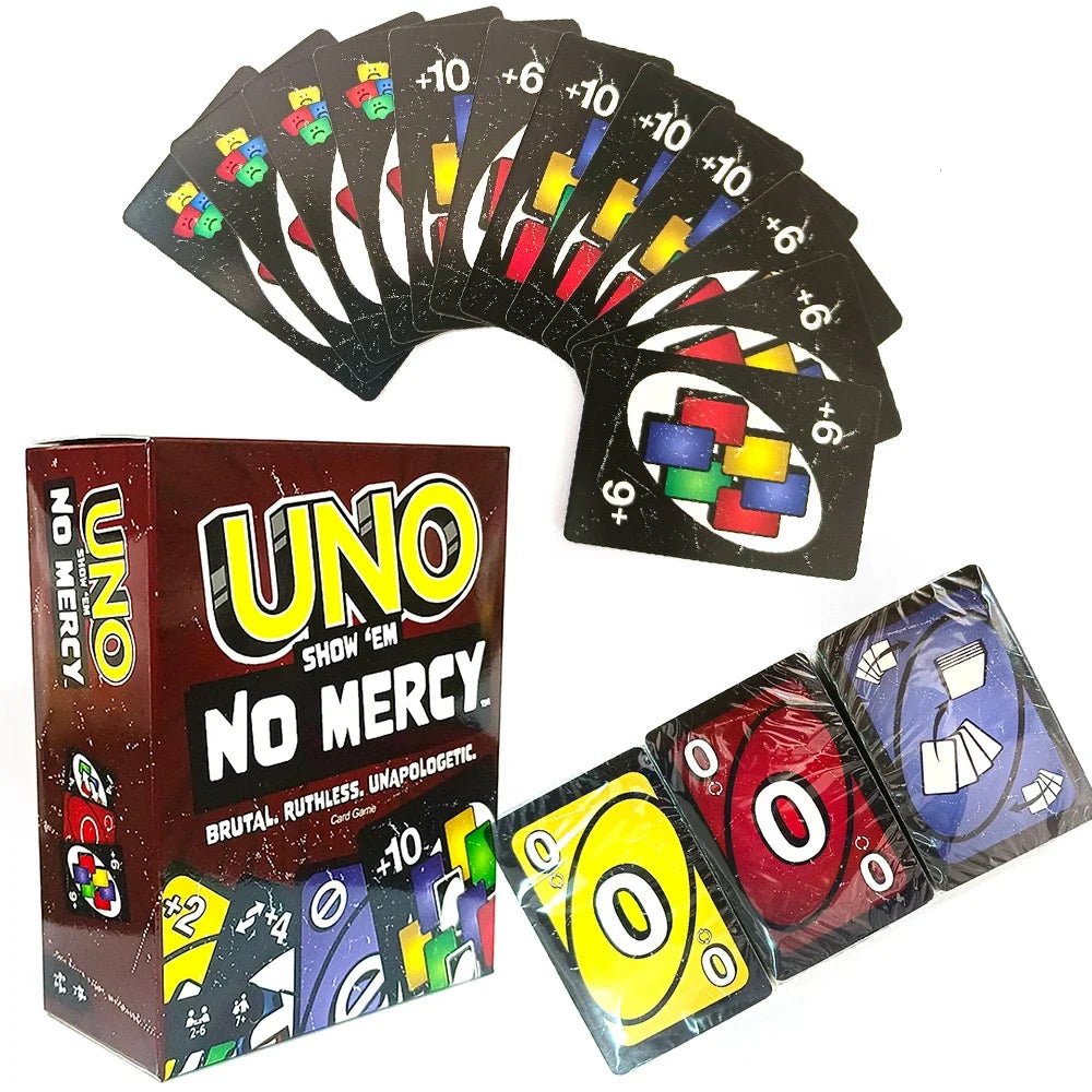 UNO NO MERCY | UNOLUDIC™ NOUVEAU JEU DE CARTES UNO - LUDICTOYS